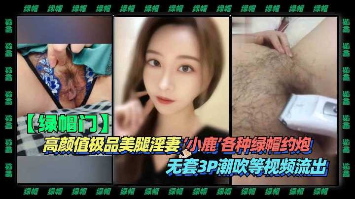 高颜值极品美腿淫妻小鹿各种绿帽约炮2